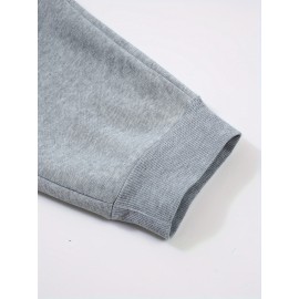 LOS ANGELES Print Sweatpants, Comfortable, Autumn/Winter Joggers