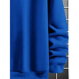 Men's Fashion Cross Print Long Sleeve Hoodie - Classic Zip-Up Design, Casual Style, Ideal For Fall And Winter