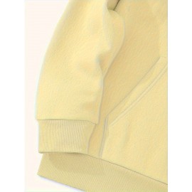 Men's Casual Hoodie, Spring/Autumn Fashion, Geometric Pattern, Knit Fabric, Regular Fit, Polyester, Stretchy, Crew Neck, 