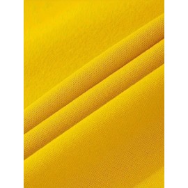 Men's Casual Hoodie, Spring/Autumn Fashion, Geometric Pattern, Knit Fabric, Regular Fit, Polyester, Stretchy, Crew Neck, 