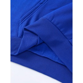 IT'S A JAY THING Print Hoodie, Cool Hoodies For Men, Casual Hooded Sweatshirt With Kangaroo Pocket For Winter And Fall